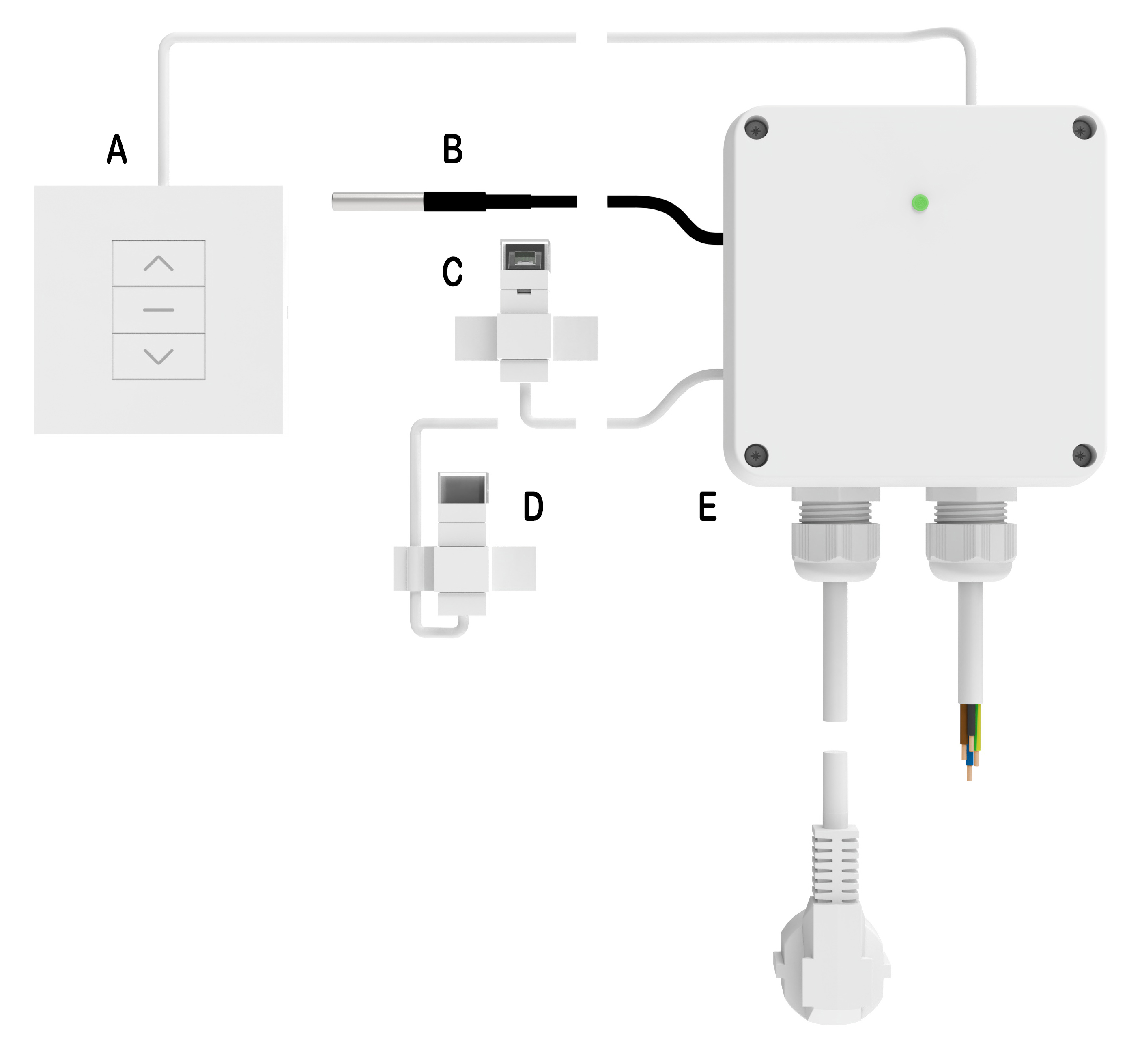 Illustration av Pendax SOLO i funktion